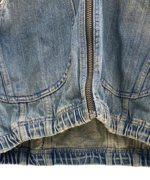 BEAMS（ビームス）BEAMS (ビームス) FUTURE ARCHIVE / SWITH DENIM HOODY ブルー サイズ:Mの古着・服飾アイテム