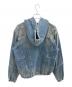 BEAMS (ビームス) FUTURE ARCHIVE / SWITH DENIM HOODY ブルー サイズ:M：18000円