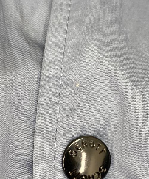 SCHOTT BROS.（ショットブロス）SCHOTT BROS. (ショットブロス) CHEST POCKET COACH JACKET ライトグレー サイズ:SIZE Mの古着・服飾アイテム