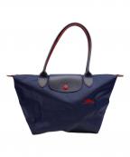 LONGCHAMPロンシャン）の古着「トートバッグ」｜ネイビー