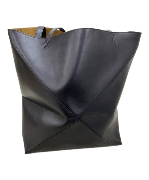 LOEWE（ロエベ）LOEWE (ロエベ) シャイニーカーフ ブラックの古着・服飾アイテム