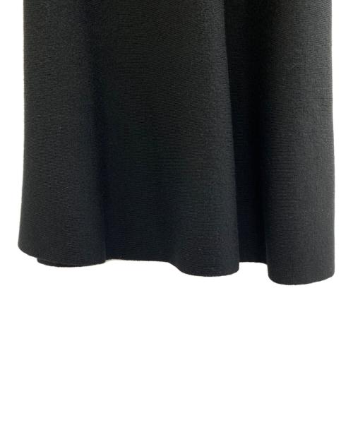 BLUE LABEL CRESTBRIDGE（ブルーレーベルクレストブリッジ）BLUE LABEL CRESTBRIDGE (ブルーレーベルクレストブリッジ) ニットワンピース ブラック サイズ:38の古着・服飾アイテム