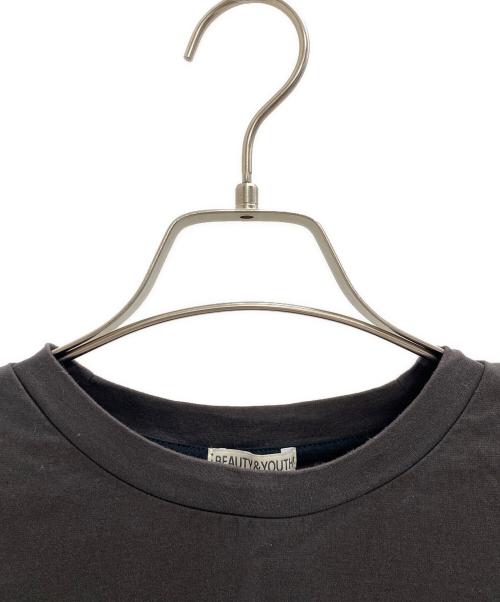 BEAUTY&YOUTH UNITED ARROWS（ビューティーアンドユースユナイテッドアローズ）BEAUTY&YOUTH UNITED ARROWS (ビューティーアンドユースユナイテッドアローズ) 半袖カットソー グレー サイズ:Lの古着・服飾アイテム