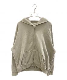 yeezy gap（イージーギャップ）の古着「Doubleface Wide Silhouette Zip Up Sweat Hoodie "Grey"」｜グレー
