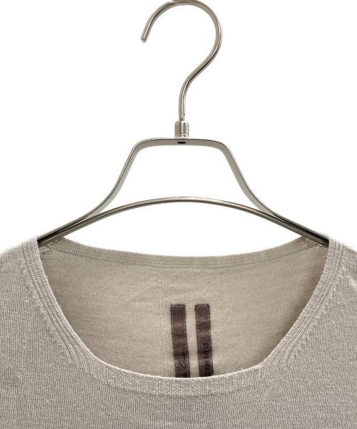 RICK OWENS（リックオウエンス）RICK OWENS (リックオウエンス) 00's ウールニットシャツ ベージュ サイズ:Mの古着・服飾アイテム