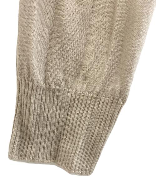 RICK OWENS（リックオウエンス）RICK OWENS (リックオウエンス) 00's ウールニットシャツ ベージュ サイズ:Mの古着・服飾アイテム