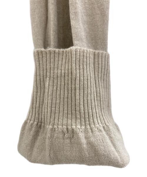 RICK OWENS（リックオウエンス）RICK OWENS (リックオウエンス) 00's ウールニットシャツ ベージュ サイズ:Mの古着・服飾アイテム