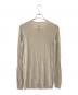 RICK OWENS (リックオウエンス) 00's ウールニットシャツ ベージュ サイズ:M：12000円