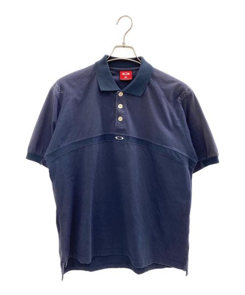 OAKLEY（オークリー）OAKLEY (オークリー) ポロシャツ ブラック サイズ:XLの古着・服飾アイテム