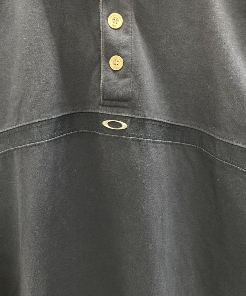 OAKLEY（オークリー）OAKLEY (オークリー) ポロシャツ ブラック サイズ:XLの古着・服飾アイテム