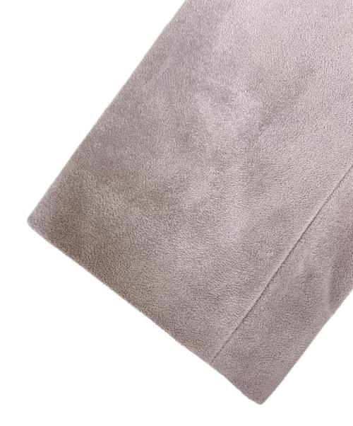 PROPORTION BODY DRESSING（プロポーションボディドレッシング）PROPORTION BODY DRESSING (プロポーションボディドレッシング) フェイクスウェードノーカラーブルゾン パープル サイズ:Mの古着・服飾アイテム