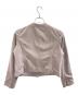 PROPORTION BODY DRESSING (プロポーションボディドレッシング) フェイクスウェードノーカラーブルゾン パープル サイズ:M：3000円