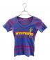 Hysteric Glamour（ヒステリックグラマー）の古着「Y2K S/S ピチTシャツ」｜ブルー