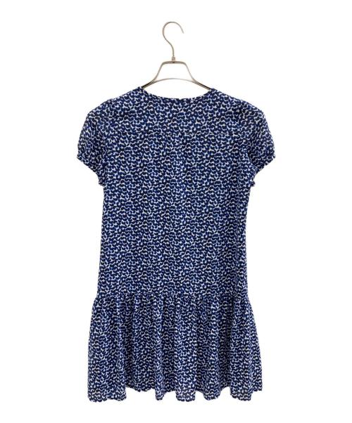 BURBERRY BLUE LABEL（バーバリー ブルー レーベル）BURBERRY BLUE LABEL (バーバリー ブルー レーベル) 半袖ワンピース ブルー サイズ:36の古着・服飾アイテム