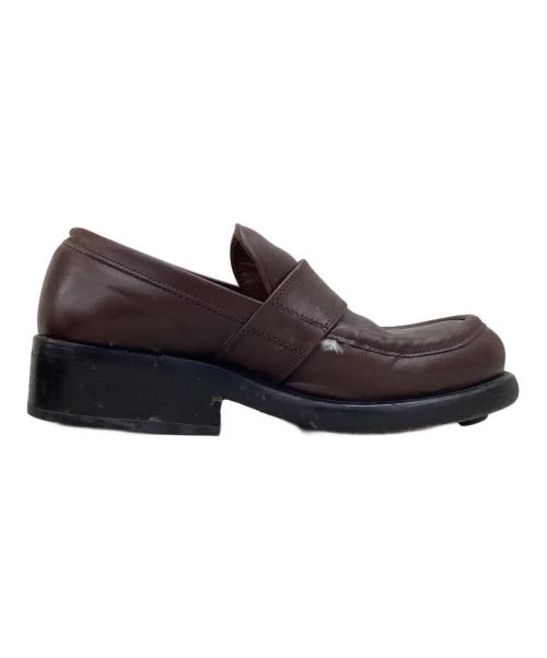 DIRK BIKKEMBERGS（ダークビッケンバーグ）DIRK BIKKEMBERGS (ダークビッケンバーグ) ローファー ブラウン サイズ:24cmの古着・服飾アイテム