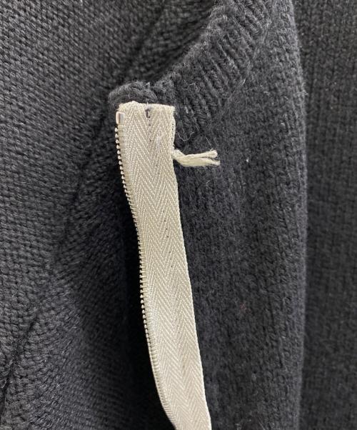 CHANEL（シャネル）CHANEL (シャネル) ステッチワーク・ジップカーディガン ブラック サイズ:L (42)の古着・服飾アイテム