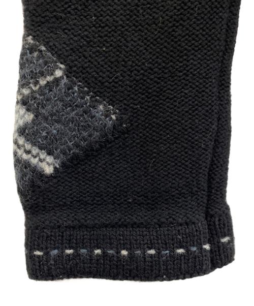 CHANEL（シャネル）CHANEL (シャネル) ステッチワーク・ジップカーディガン ブラック サイズ:L (42)の古着・服飾アイテム