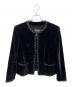 CHANEL（シャネル）の古着「ベロアジャケット」｜ブラック