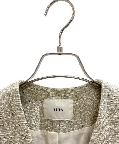 IENA（イエナ）IENA (イエナ) 23SS ツイードテーラードベスト ベージュ サイズ:不明の古着・服飾アイテム