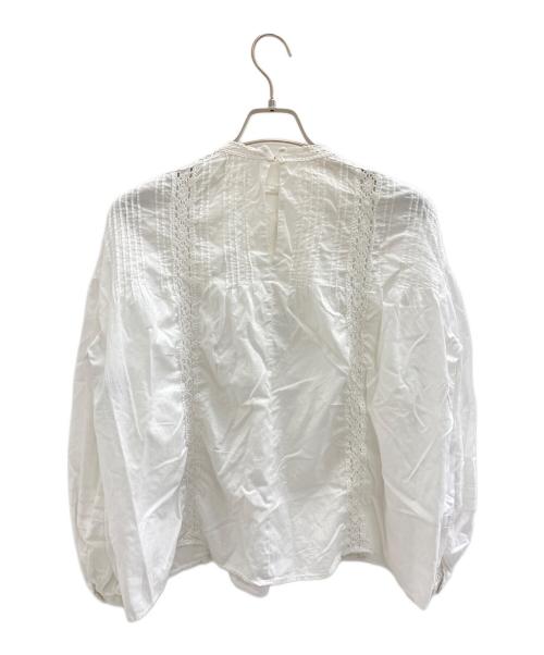 N.O.R.C（ノーク）N.O.R.C (ノーク) 長袖ブラウス ホワイト サイズ:Sの古着・服飾アイテム