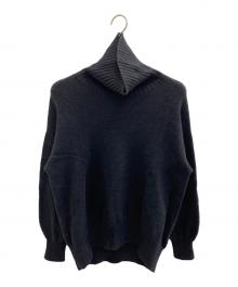 Spick and Span（スピック＆スパン）の古着「ウールカシミヤタートルネック プルオーバー」｜ブラック