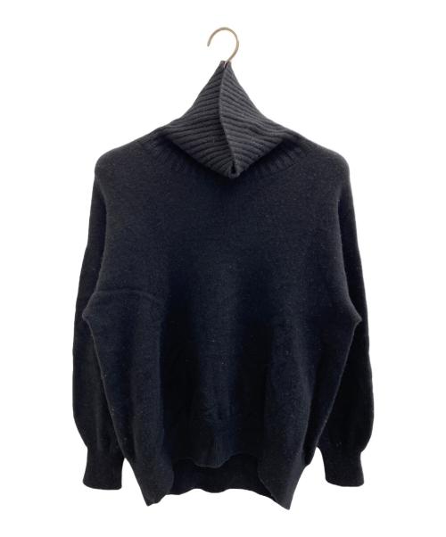 Spick and Span（スピック＆スパン）Spick and Span (スピック＆スパン) ウールカシミヤタートルネック プルオーバー ブラック サイズ:Freeの古着・服飾アイテム