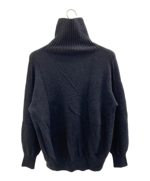 Spick and Span（スピック＆スパン）Spick and Span (スピック＆スパン) ウールカシミヤタートルネック プルオーバー ブラック サイズ:Freeの古着・服飾アイテム
