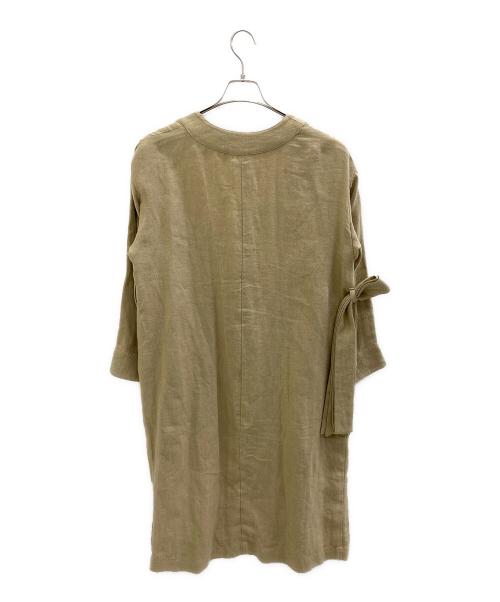 TODAYFUL（トゥデイフル）TODAYFUL (トゥデイフル) リネンガウンコート ブラウン サイズ:36の古着・服飾アイテム