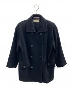 GIVENCHYジバンシィ）の古着「90'sダブルウールコート」｜ブラック