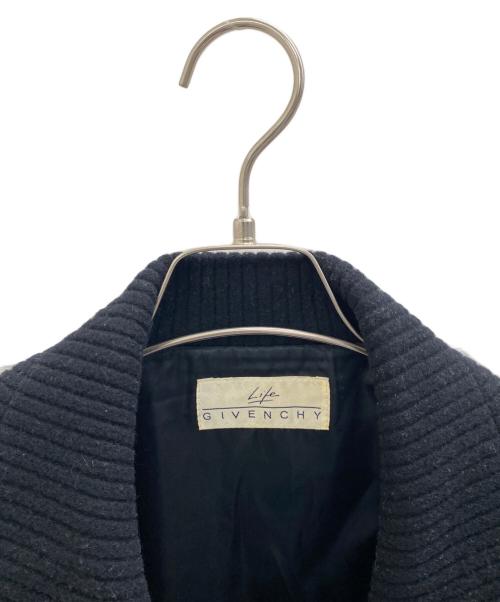 GIVENCHY（ジバンシィ）GIVENCHY (ジバンシィ) 90'sダブルウールコート ブラック サイズ:9号の古着・服飾アイテム