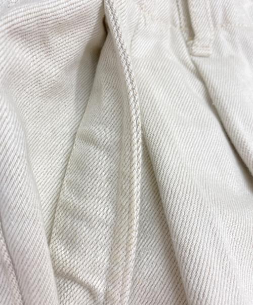 STEVEN ALAN（スティーブンアラン）STEVEN ALAN (スティーブンアラン) ツータック コットン ツイル パンツ ベージュ サイズ:Sの古着・服飾アイテム