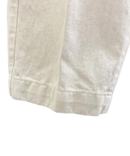 STEVEN ALAN（スティーブンアラン）STEVEN ALAN (スティーブンアラン) ツータック コットン ツイル パンツ ベージュ サイズ:Sの古着・服飾アイテム