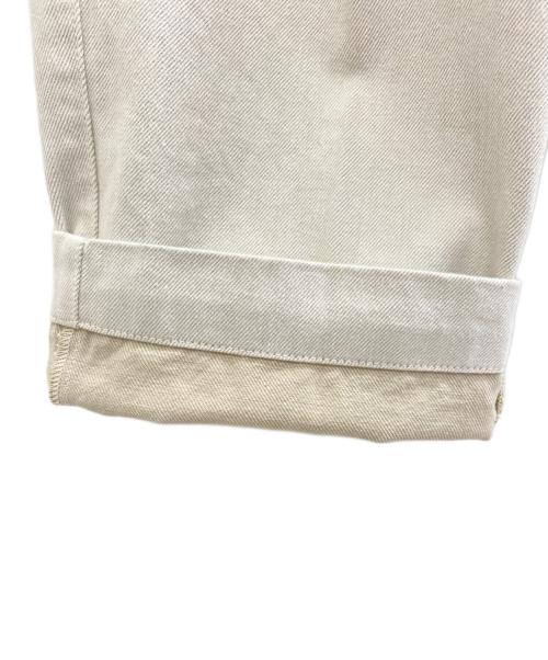 STEVEN ALAN（スティーブンアラン）STEVEN ALAN (スティーブンアラン) ツータック コットン ツイル パンツ ベージュ サイズ:Sの古着・服飾アイテム