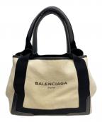 BALENCIAGAバレンシアガ）の古着「トートバッグ」｜ベージュ×ブラック