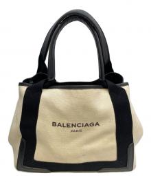 BALENCIAGA（バレンシアガ）の古着「トートバッグ」｜ベージュ×ブラック