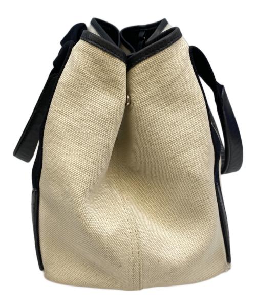 BALENCIAGA（バレンシアガ）BALENCIAGA (バレンシアガ) トートバッグ ベージュ×ブラックの古着・服飾アイテム