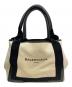 BALENCIAGA（バレンシアガ）の古着「トートバッグ」｜ベージュ×ブラック