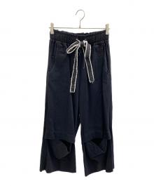 LIVINGTONE（リヴィントーン）の古着「RELAXED OPEN KNEE」｜ブラック