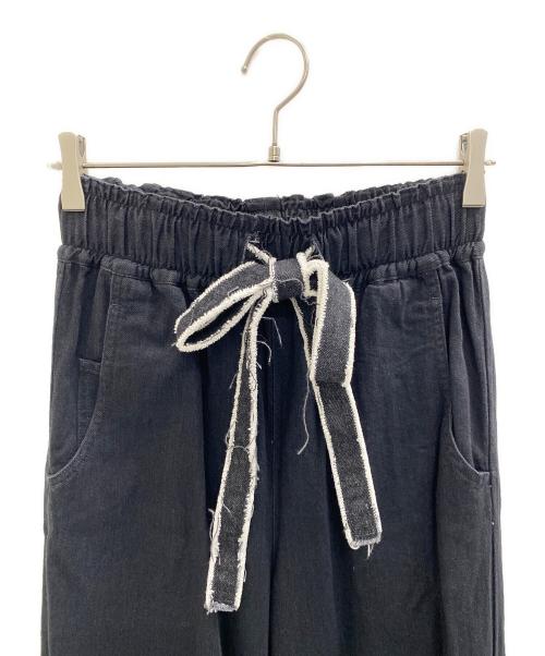 LIVINGTONE（リヴィントーン）LIVINGTONE (リヴィントーン) RELAXED OPEN KNEE ブラック サイズ:36の古着・服飾アイテム