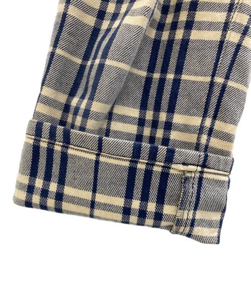 BURBERRY LONDON（バーバリーロンドン）BURBERRY LONDON (バーバリーロンドン) パンツ ブラウン×ネイビー サイズ:38の古着・服飾アイテム
