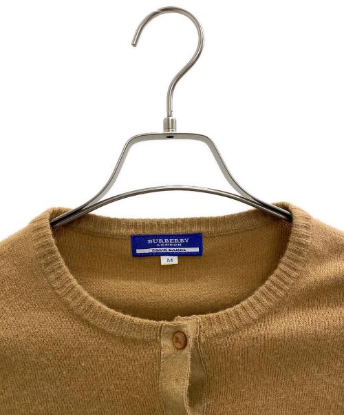 BURBERRY LONDON（バーバリーロンドン）BURBERRY LONDON (バーバリーロンドン) 薄手カーディガン ブラウン サイズ:Mの古着・服飾アイテム