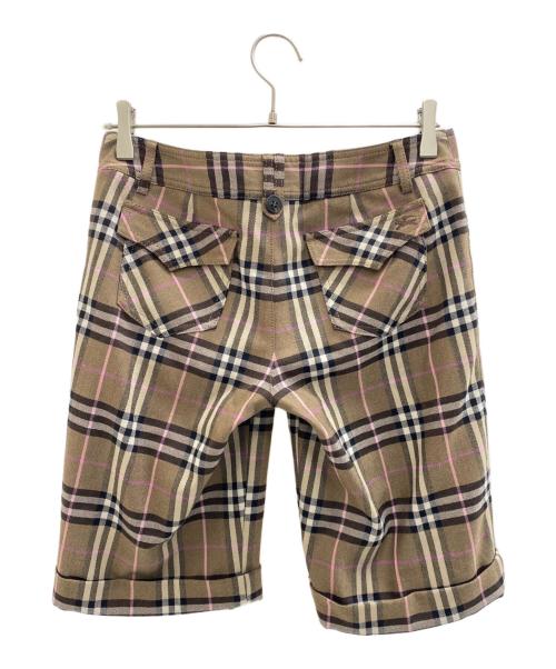 BURBERRY LONDON（バーバリーロンドン）BURBERRY LONDON (バーバリーロンドン) ハーフパンツ ブラウン サイズ:38の古着・服飾アイテム