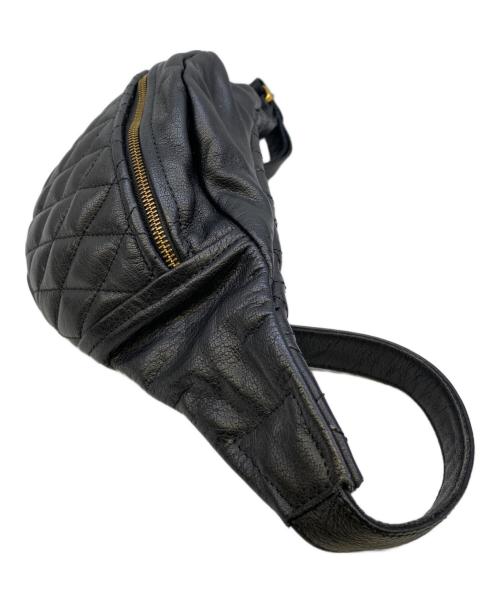 63 leathers（ロクサン レザーズ）63 leathers (ロクサン レザーズ) ウエストバッグ ブラックの古着・服飾アイテム