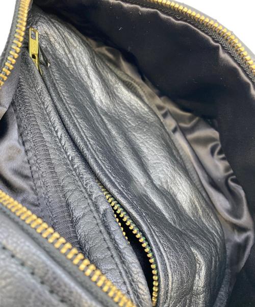 63 leathers（ロクサン レザーズ）63 leathers (ロクサン レザーズ) ウエストバッグ ブラックの古着・服飾アイテム