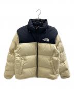 THE NORTH FACEザ ノース フェイス）の古着「1996 RETRO NUPTSE JACKET」｜ブラック×ベージュ