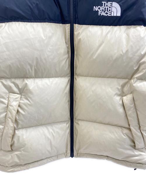 THE NORTH FACE（ザ ノース フェイス）THE NORTH FACE (ザ ノース フェイス) 1996 RETRO NUPTSE JACKET ブラック×ベージュ サイズ:Lの古着・服飾アイテム