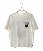 NIKE×stussyナイキ×ステューシー）の古着「22SS NRG FL SS 8 Ball T-Shirt」｜ホワイト