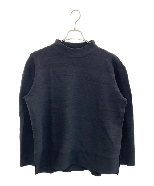CFCL（シーエフシーエル）CFCL (シーエフシーエル) gather mock neck tee ブラック サイズ:5の古着・服飾アイテム