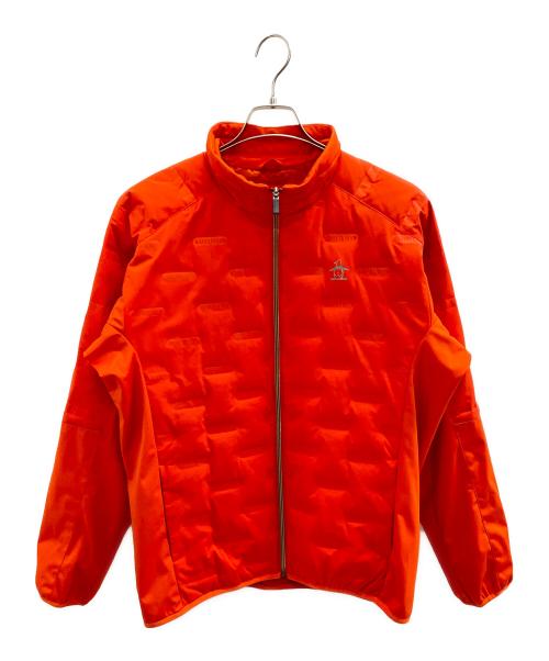 MUNSING WEAR（マンシングウェア）MUNSING WEAR (マンシングウェア) ゴルフウェア(トップス) オレンジ サイズ:Lの古着・服飾アイテム