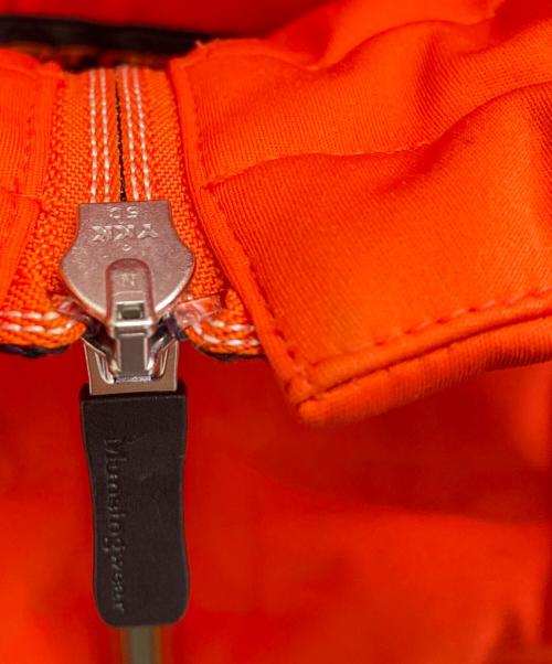 MUNSING WEAR（マンシングウェア）MUNSING WEAR (マンシングウェア) ゴルフウェア(トップス) オレンジ サイズ:Lの古着・服飾アイテム